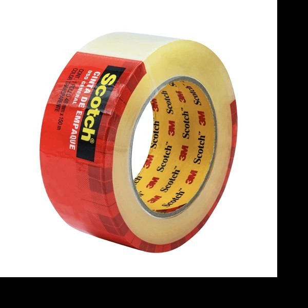 CINTA ADH. PEMP. 48X150M. TRANSP. 360301T 3M E.6 C36